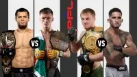 PFL Road to Dubai Champions Series 3 прямая трансляция всех боёв от 03.10.2025 Усман Нурмагомедов vs Пол Хьюз 2